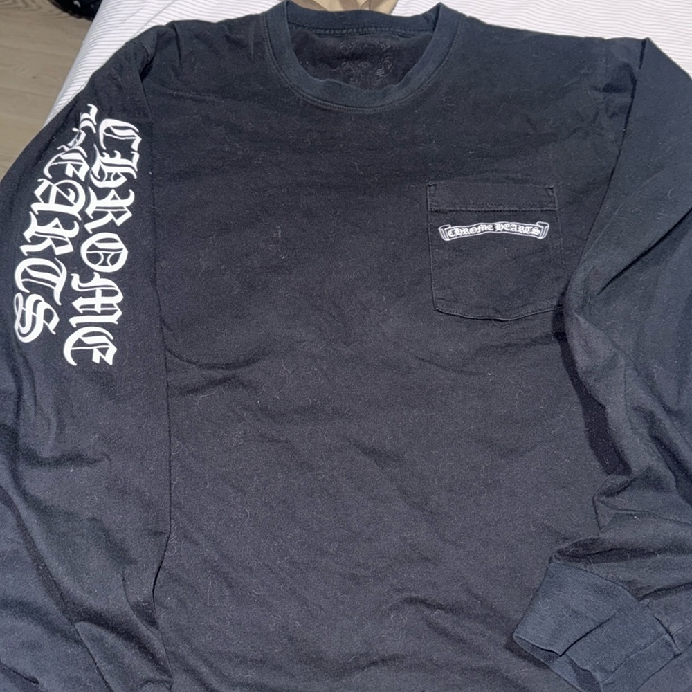 Chrome Hearts Cemetery Crosses creeep long sleeve